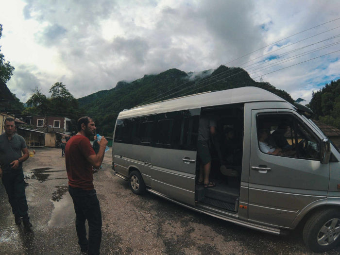 Zastávka na cestě do Mestie